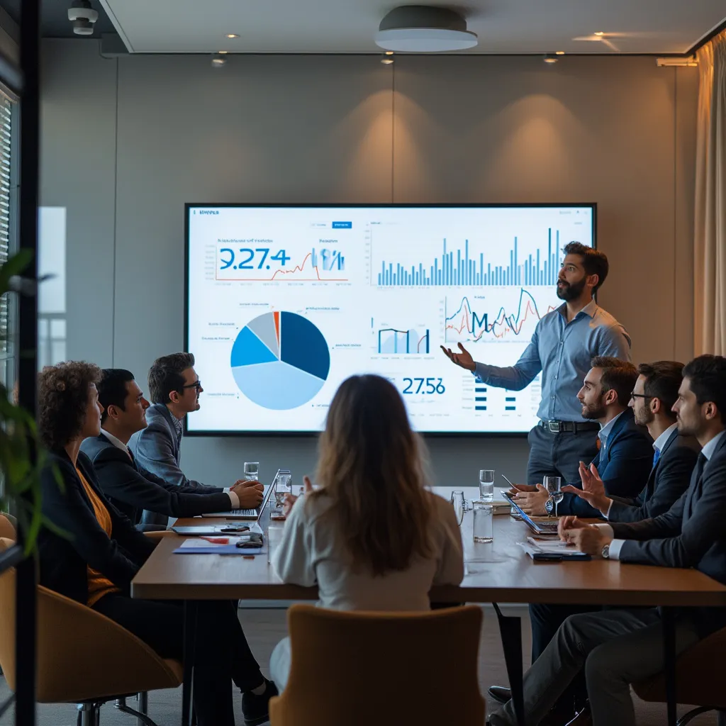 Equipo de consultores analizando el mercado argentino