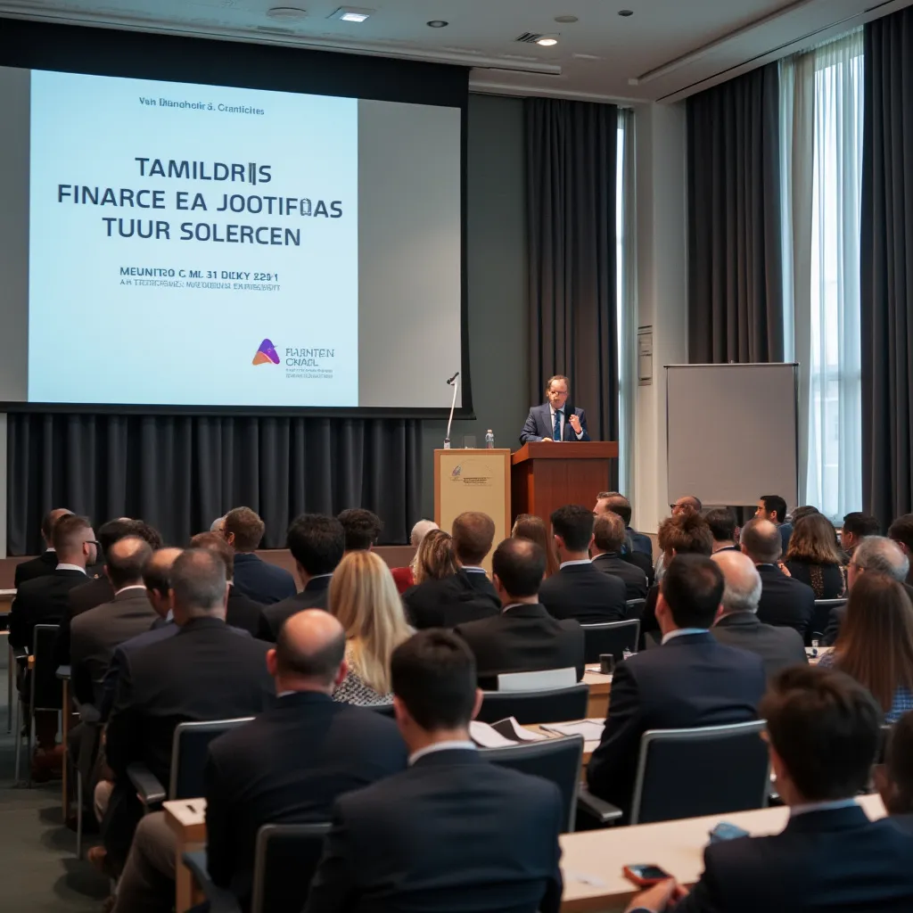 Seminario de finanzas en Argentina organizado por la consultora