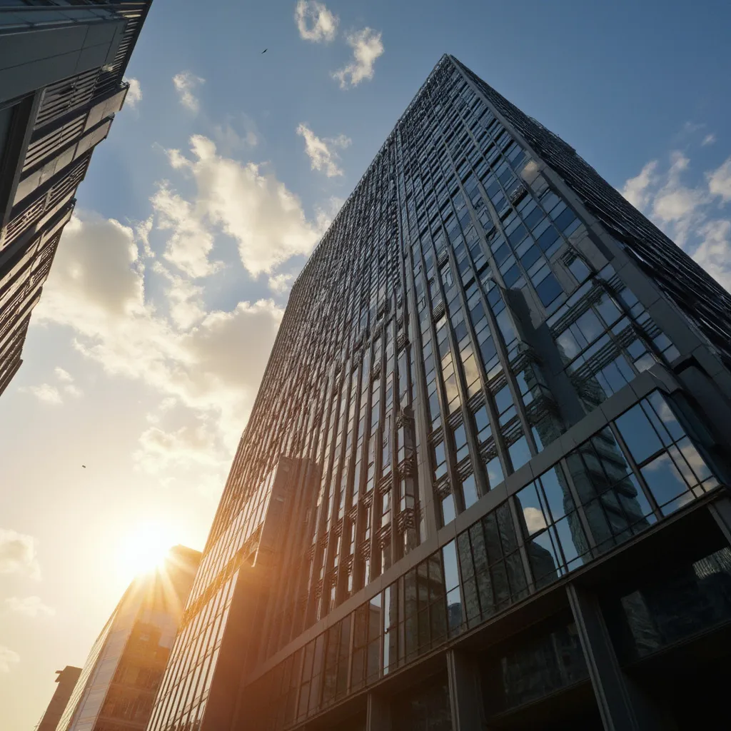 Edificio corporativo en el distrito financiero de Buenos Aires